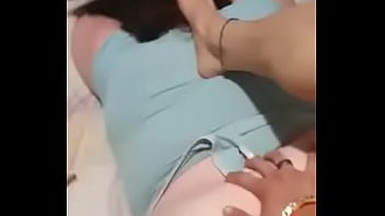 girl massages boys balls till he cums