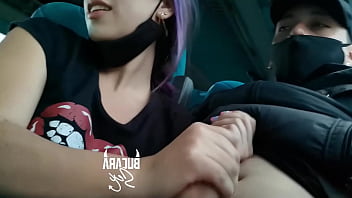 bus public touching