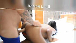 black girl makes him cum in public