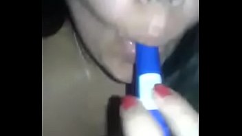 amateur wife double vaginal penetration dildo and cock