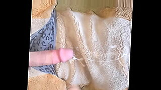 wife makes husband lick her cum her dirty panties as punishment