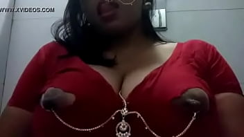 south indian boobs pressing in blouse