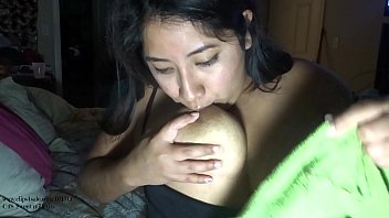 cute mexican girl squirting while fingered sucking guy in 69 fucked on the bed