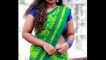 red saree indian hd mom