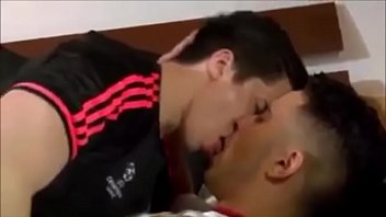 gay hunks do serious oral sucking down on cock from stud