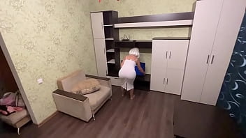 sexy mom force his son to fuck in bathroom