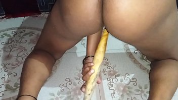 son gives mom boobs and pussy massage