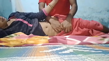 teen immature couple enjoying first time romance and sex