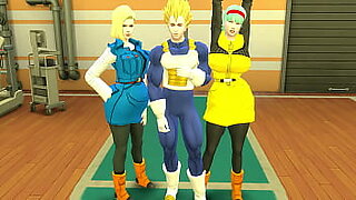 dragonball z hentai master rochi and android 18