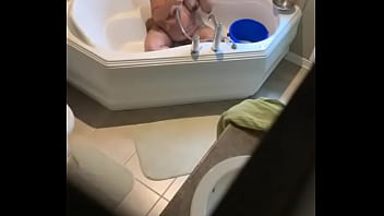 mom and son fuck while husband here in ghe kitchen