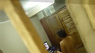 chatting wife cought hidden cam