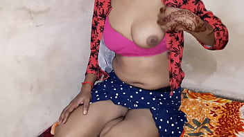 indian bf anty saree me