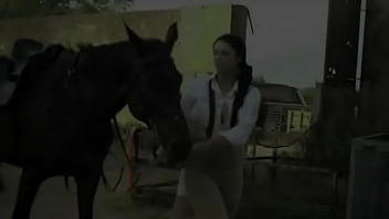 horse cum inside girl