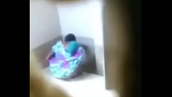 indian desi mallu aunt saree stripping hidden cam in bathroom