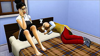 brother and sister shear on bed and sleeping at night xxx video