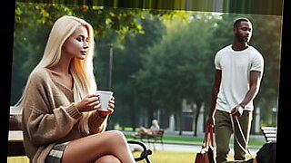 russian-blonde-olga-meets-bbc-while-jogging