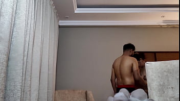 arab babe is getting fucked in hotel room by some rich and horny dude