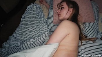 jelly assess fuck while sleeping in bed