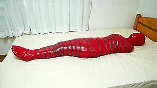 armbinder bondage latex