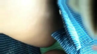 blue panty peek a boo clip