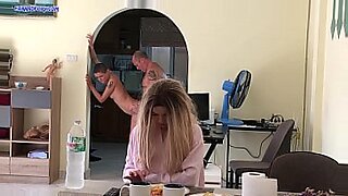 russian mature mom caught son masturbation