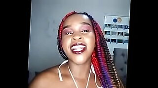 ebony bbw picked up cum on tits