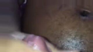 mom eats out teen girlfriends pussy during family lunch