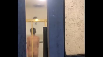 hidden shower spy masturbation