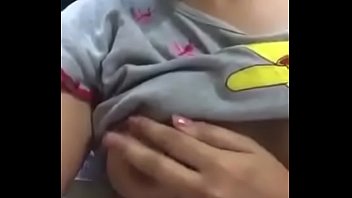 father seduce daughter by pressing boob