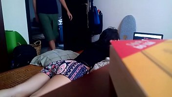 russian mature mom caught son masturbation