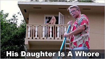 dad punishes daughter and friemds