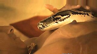 snake sex with girl