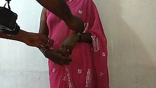 bangla village bhabi piping saree petticoat removing drees change